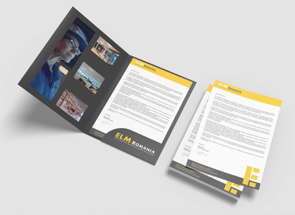 Branding si identitate vizuala ELM Romania Branding si identitate vizuala ELM Romania