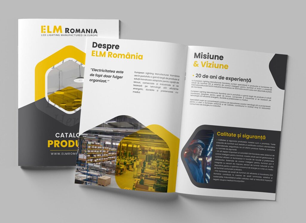 Branding si identitate vizuala ELM Romania Branding si identitate vizuala ELM Romania