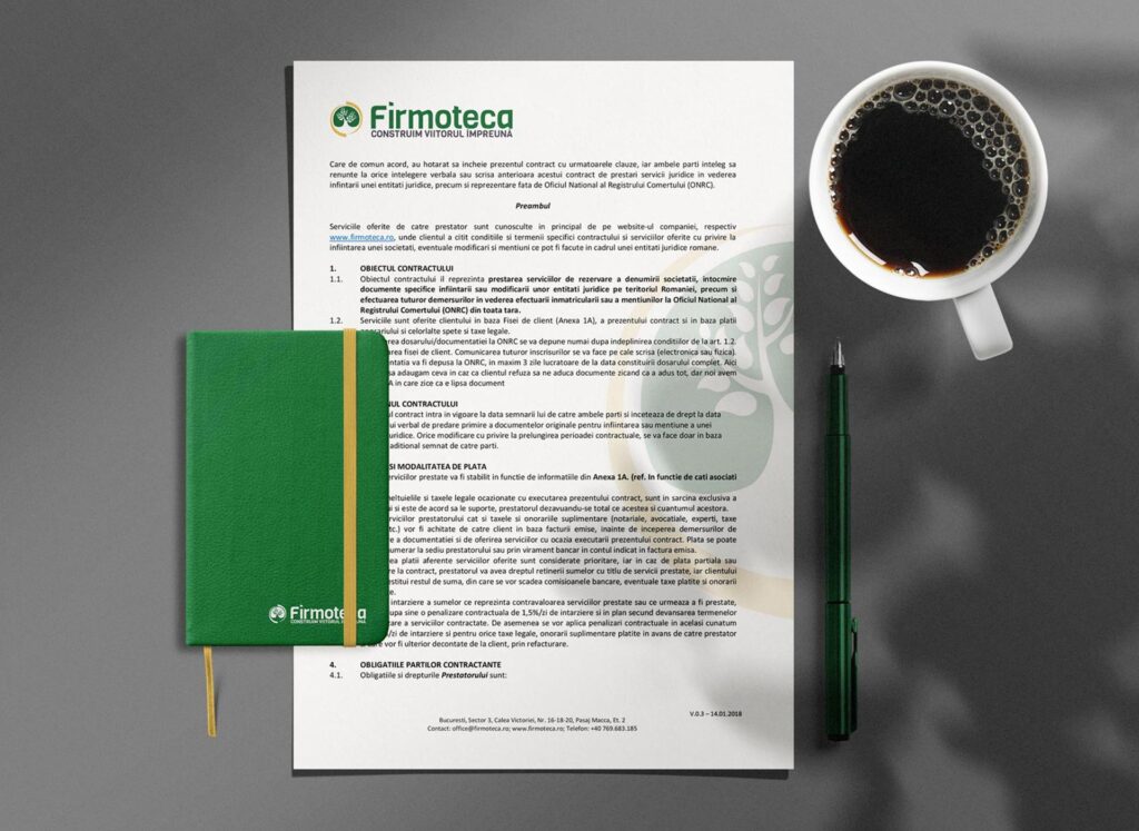 Branding si identitate vizuala Firmoteca Branding si identitate vizuala Firmoteca