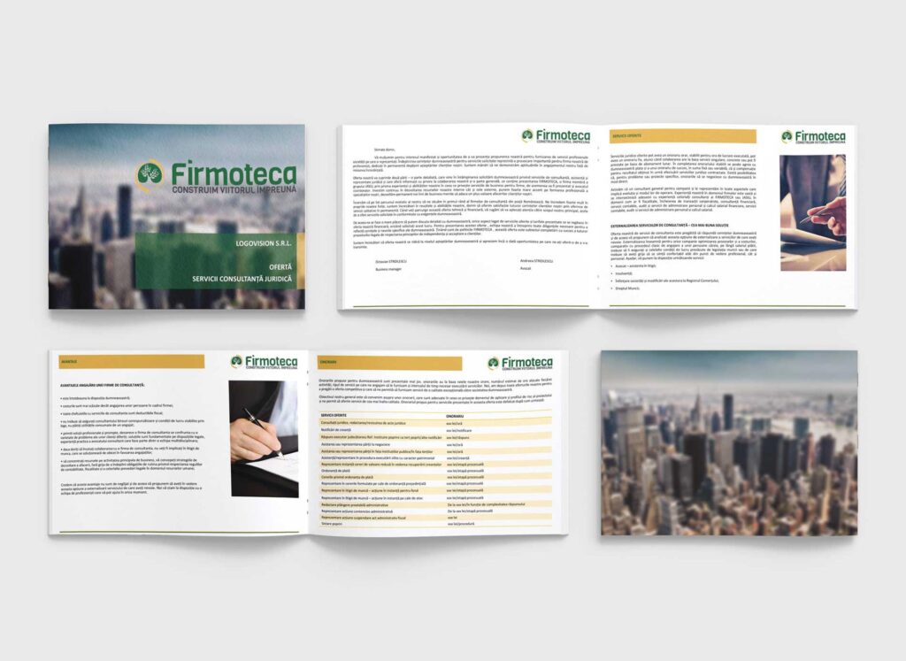 Branding si identitate vizuala Firmoteca Branding si identitate vizuala Firmoteca