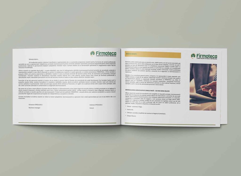 Branding si identitate vizuala Firmoteca Branding si identitate vizuala Firmoteca