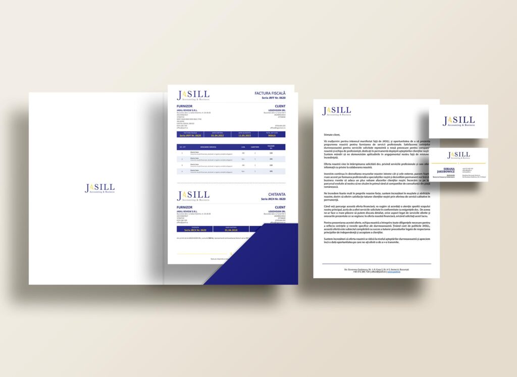 Rebranding si identitate vizuala Jasill Accounting Rebranding si identitate vizuala Jasill Accounting