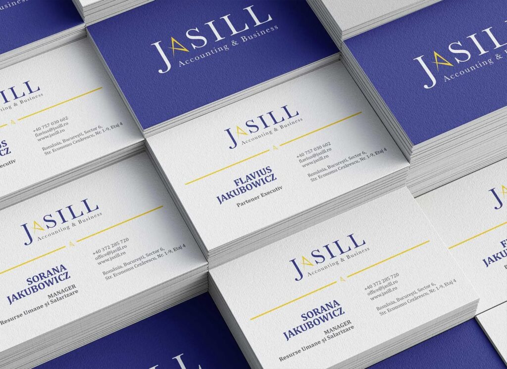 Rebranding si identitate vizuala Jasill Accounting Rebranding si identitate vizuala Jasill Accounting