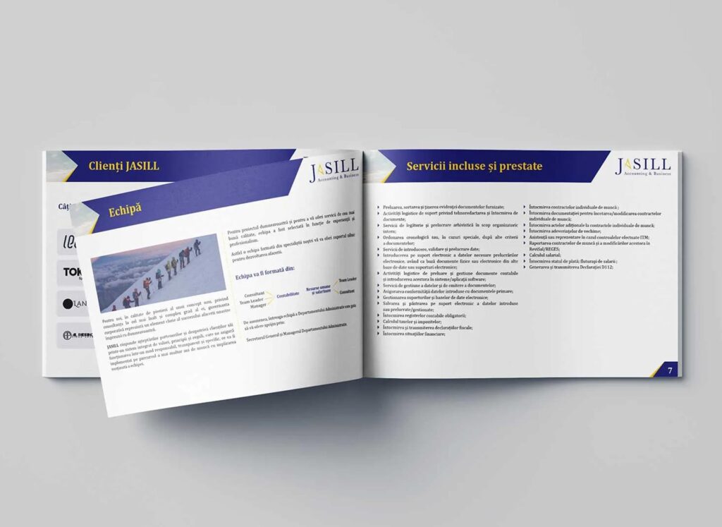 Rebranding si identitate vizuala Jasill Accounting Rebranding si identitate vizuala Jasill Accounting